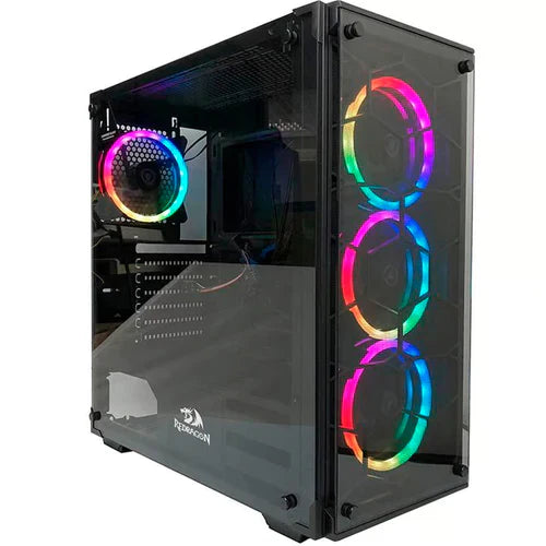 Buy Redragon GC-606 Wheel Jack RGB Gaming PC Case Black from Vmart in Pakistan