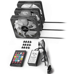 Buy Redragon GC-F006 Computer Case 120mm PC RGB Cooling Fan from Vmart in Pakistan