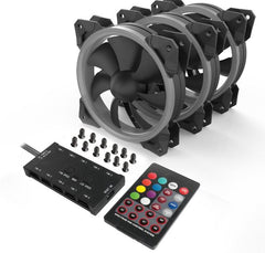 Buy Redragon GC-F008 Computer Case 120mm PC Cooling Fan from Vmart in Pakistan