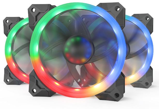 Buy Redragon GC-F008 Computer Case 120mm PC Cooling Fan from Vmart in Pakistan