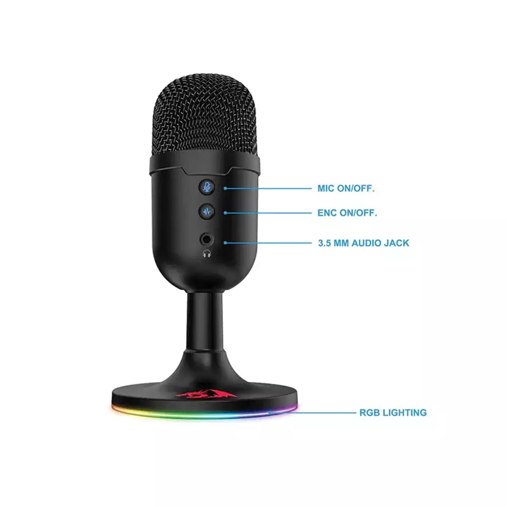 Buy Redragon GM303 Pulsar Streaming Microphone from Vmart in Pakistan