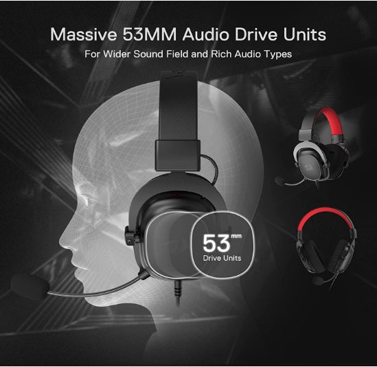 Buy Redragon H510 Zeus-X RGB Wired Gaming Headset from Vmart in Pakistan