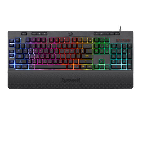 Buy Redragon K512 SHIVA RGB Membrane Gaming Keyboard from Vmart in Pakistan
