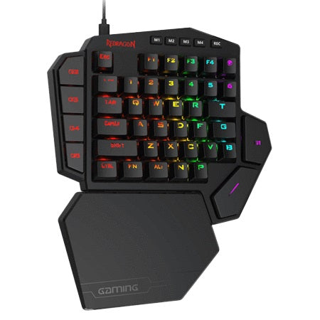 Buy Redragon K585-BA One-Handed Gaming Keyboard and M721-Pro RGB Mouse Combo from Vmart in Pakistan