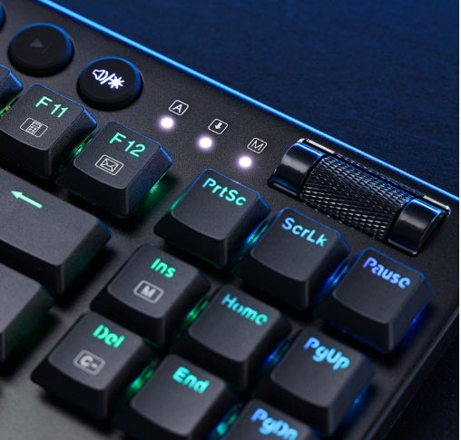 Buy Redragon K621 Horus TKL Wired RGB Mechanical Keyboard - White from Vmart in Pakistan