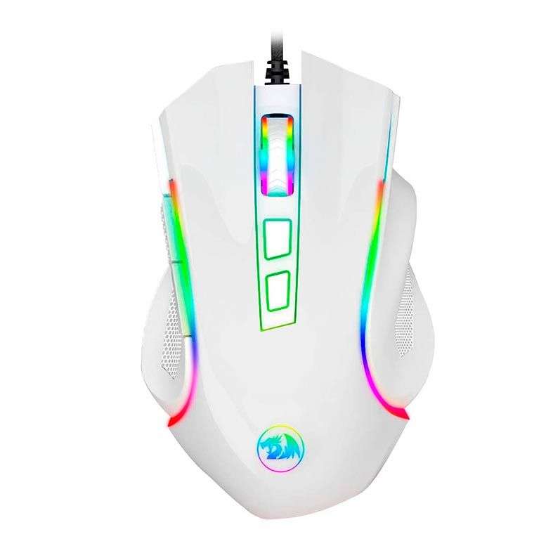 Buy Redragon M607 Griffin 7200 DPI RGB Gaming Mouse - White from Vmart in Pakistan