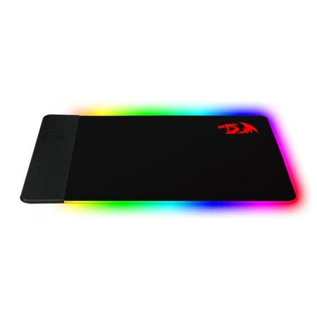 Buy Redragon P025 Qi 10w Fast Wireless Charging RGB Backlit Mouse Pad from Vmart in Pakistan