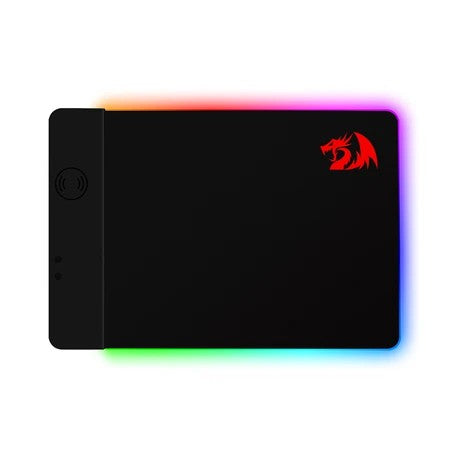 Buy Redragon P025 Qi 10w Fast Wireless Charging RGB Backlit Mouse Pad from Vmart in Pakistan
