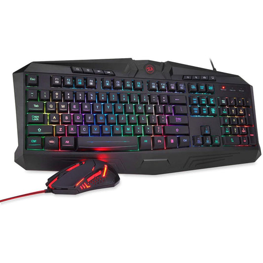 Buy Redragon S101-1 Gaming Keyboard Mouse Combo, RGB LED Backlit from Vmart in Pakistan