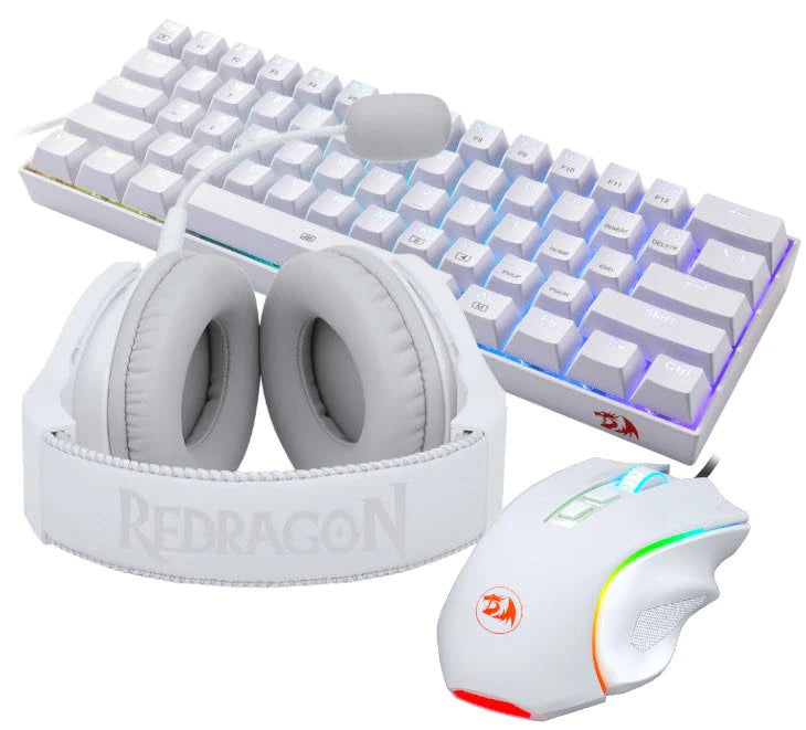 Buy Redragon S129W Combo Set 3 in 1 White from Vmart in Pakistan