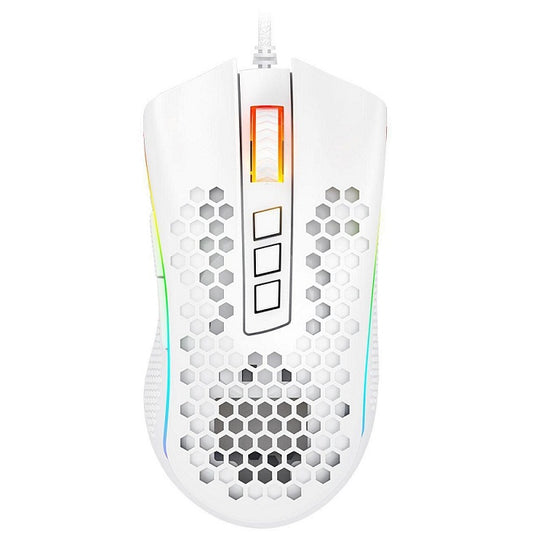 Buy Redragon Storm Elite M988w RGB Wired Gaming Mouse - White from Vmart in Pakistan