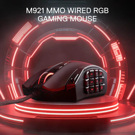 Buy Redragon Azzinoth M921 RGB MMO Gaming Mouse w/18 Programmable Buttons from Vmart in Pakistan
