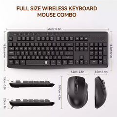 Buy Redragon BS-7367-B Wireless Keyboard and Mouse Combo from Vmart in Pakistan