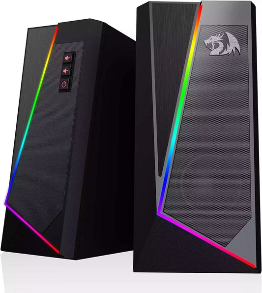 Buy Redragon GS520 RGB Desktop Speakers Black from Vmart in Pakistan