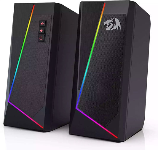 Buy Redragon GS520 RGB Desktop Speakers Black from Vmart in Pakistan