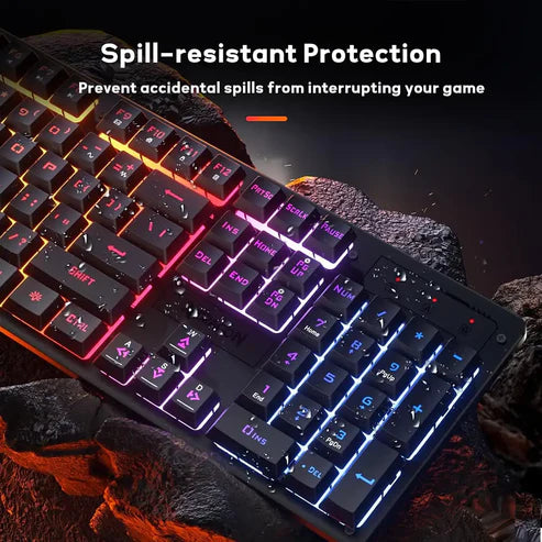 Buy Redragon K521 Netherbane Full size RGB Wired Membrane Keyboard from Vmart in Pakistan