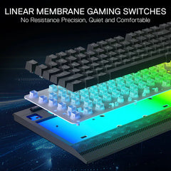 Buy Redragon K525 Shiva Lite Membrane Gaming Keyboard White from Vmart in Pakistan