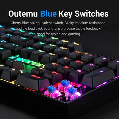 Buy Redragon K551 RGB-1 Mitra Wired Mechanical Keyboard from Vmart in Pakistan
