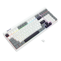Buy Redragon K656 Garen Pro 3-Mode Wireless RGB Gaming Keyboard MoonDust Gray from Vmart in Pakistan