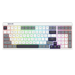 Buy Redragon K656 Garen Pro 3-Mode Wireless RGB Gaming Keyboard MoonDust Gray from Vmart in Pakistan