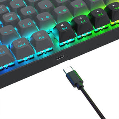 Buy Redragon K740 Dharma Wired Mechanical Keyboard with Linear Dragon Chant Switch from Vmart in Pakistan