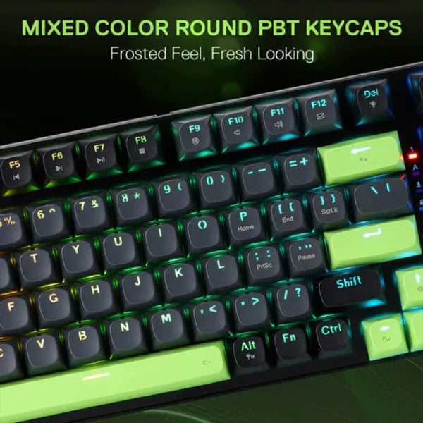 Buy Redragon K740 Dharma Wired Mechanical Keyboard with Linear Dragon Chant Switch from Vmart in Pakistan