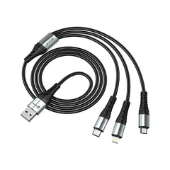 Buy Ronin R-305 3 in 1 Durable Braided Cable from Vmart in Pakistan