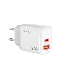 Buy Ronin R-6025 Catalyst PD 20W + QC 18W Super VOOC Fast Charger from Vmart in Pakistan