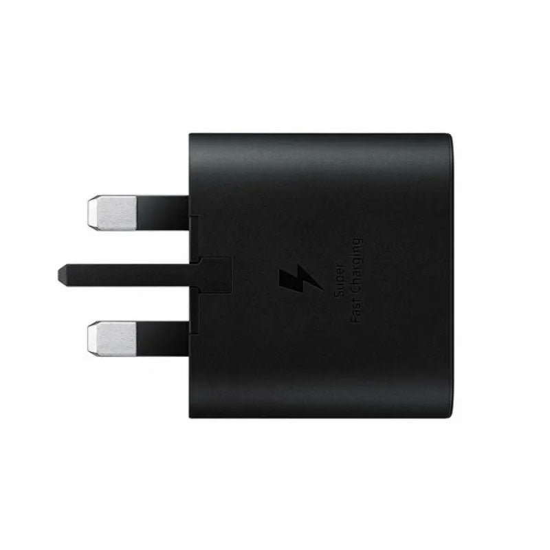 Buy Samsung 25W Adapter W/O Cable Black 3 Pin New Version from Vmart in Pakistan