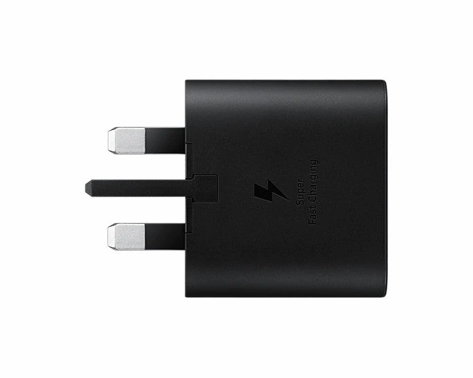 Buy Samsung 25W PD Adapter 3 Pin (USB-C) (Without Cable) - Black from Vmart in Pakistan