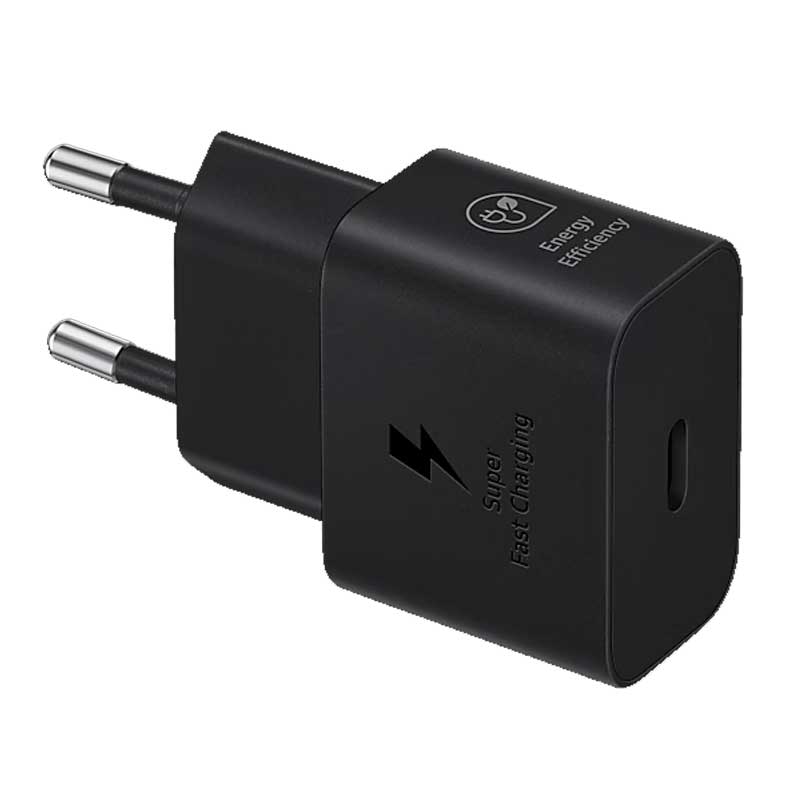 Buy Samsung 25W Power Adapter W/O Cable Black 2Pin New Version from Vmart in Pakistan