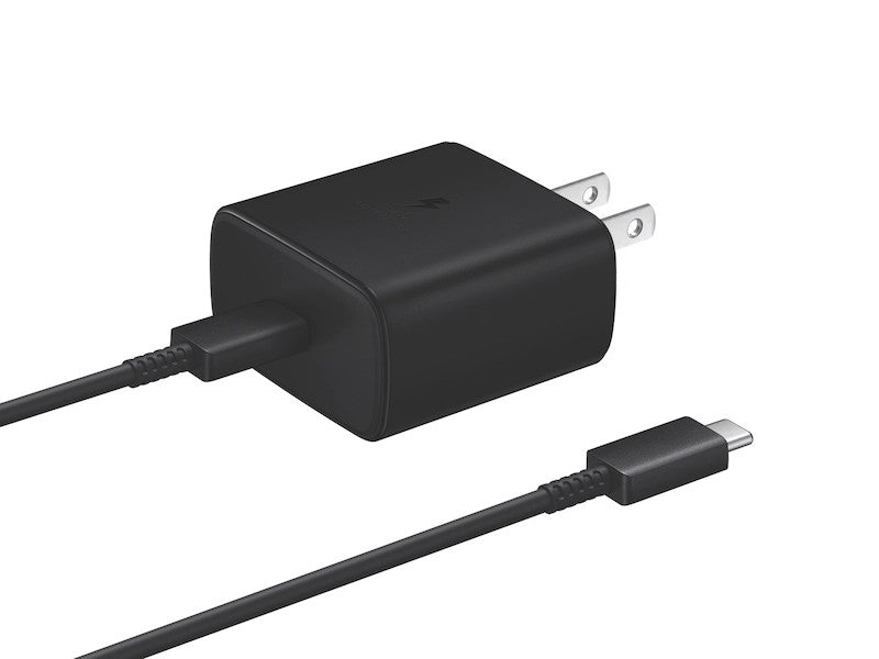 Buy Samsung 45W USB-C Fast Wall Charger - Black from Vmart in Pakistan