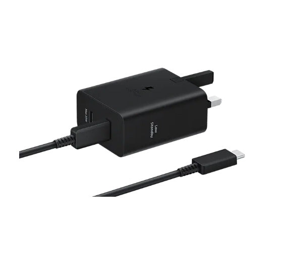 Buy Samsung 50W PD Duo Power Adapter 3pin with 5A USB C Cable from Vmart in Pakistan
