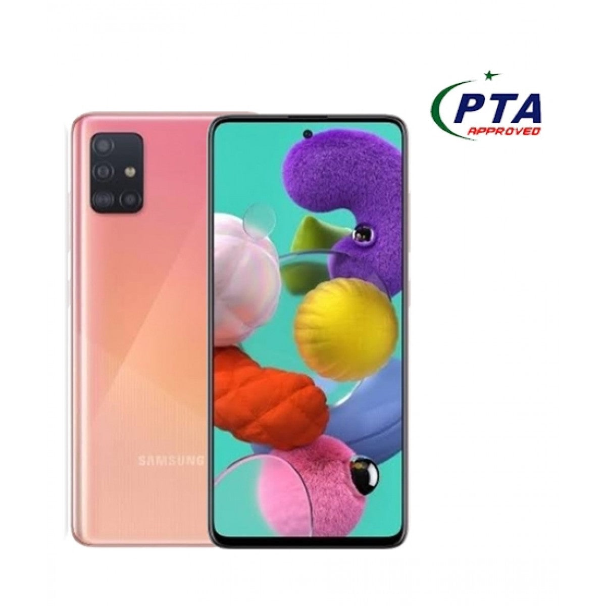 Buy Samsung Galaxy A51 (6GB - 128GB) - Pink from Vmart in Pakistan