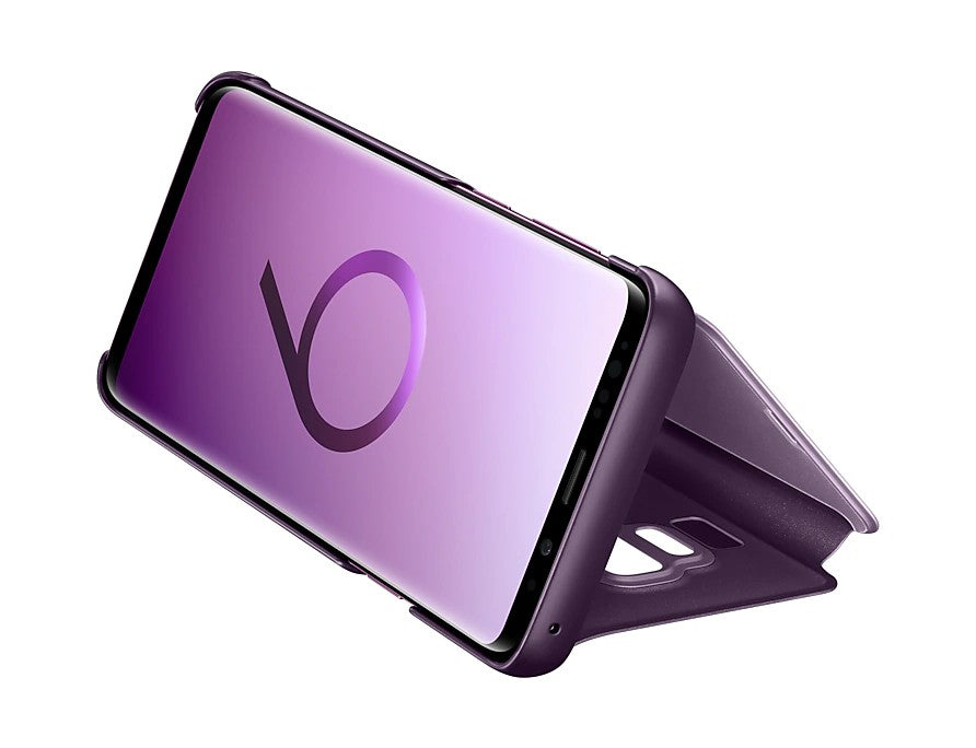 Buy Samsung Galaxy S9+ Clear View Standing Cover-Purple from Vmart in Pakistan