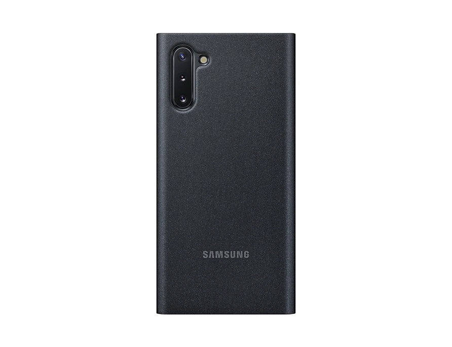 Buy Samsung Galaxy Note 10 Clear View Cover- Black from Vmart in Pakistan