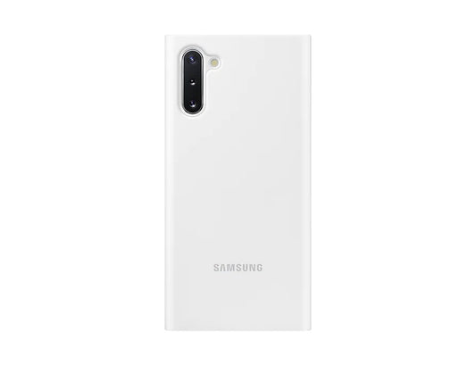 Buy Samsung Galaxy Note 10 Clear View Cover- White from Vmart in Pakistan
