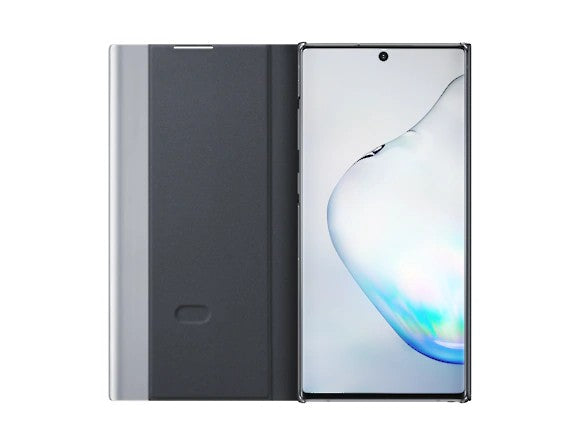Buy Samsung Galaxy Note 10+ Clear View Cover - Black from Vmart in Pakistan