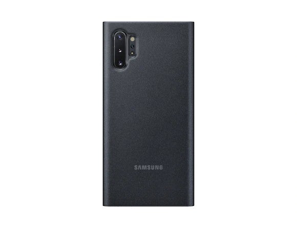 Buy Samsung Galaxy Note 10+ Clear View Cover - Black from Vmart in Pakistan