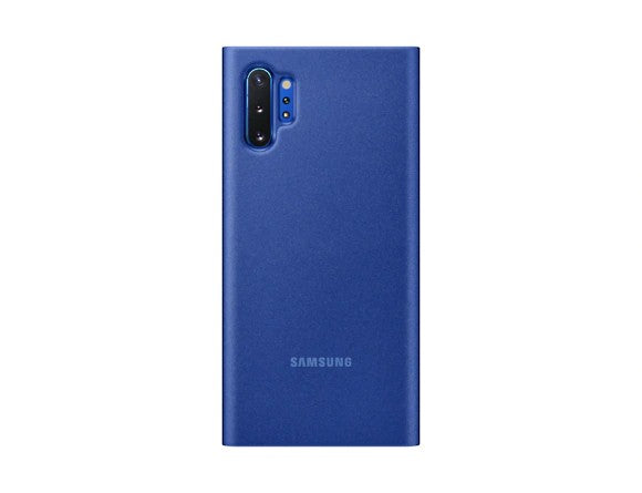 Buy Samsung Galaxy Note 10+ Clear View Cover - Blue from Vmart in Pakistan