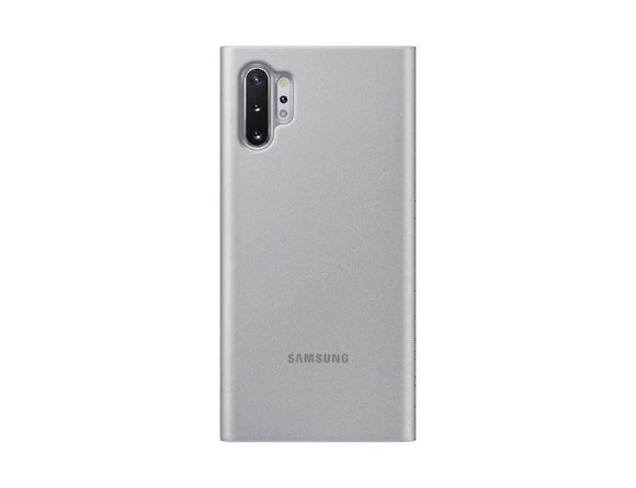 Buy Samsung Galaxy Note 10+ Clear View Cover - Silver from Vmart in Pakistan