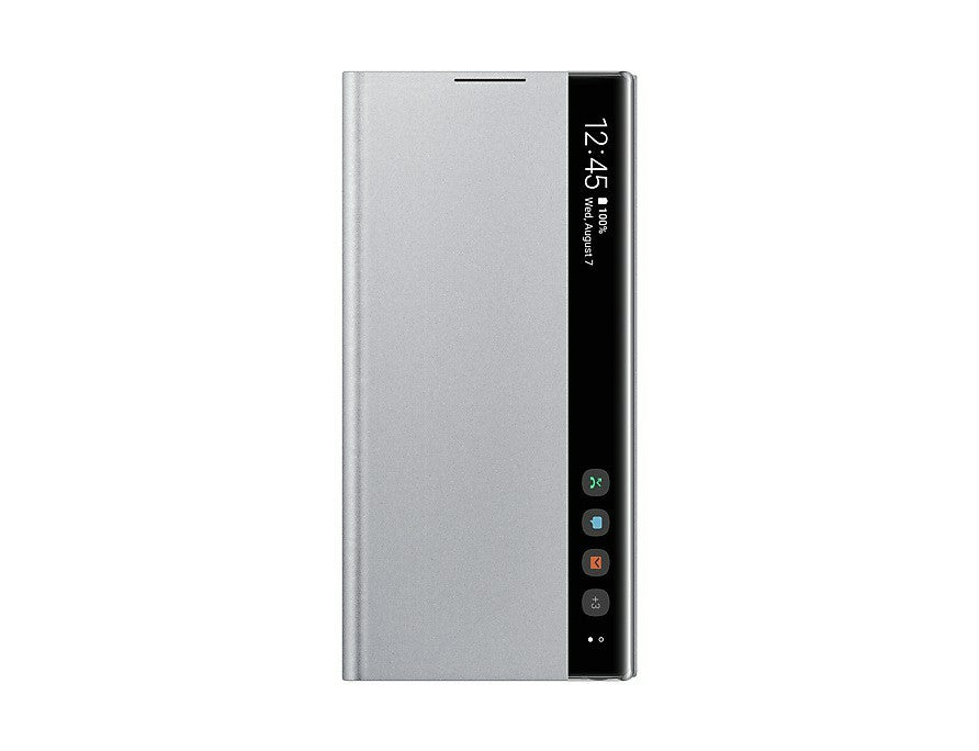 Buy Samsung Galaxy Note10 Clear View Cover - Silver from Vmart in Pakistan
