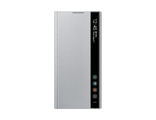 Buy Samsung Galaxy Note10 Clear View Cover - Silver from Vmart in Pakistan