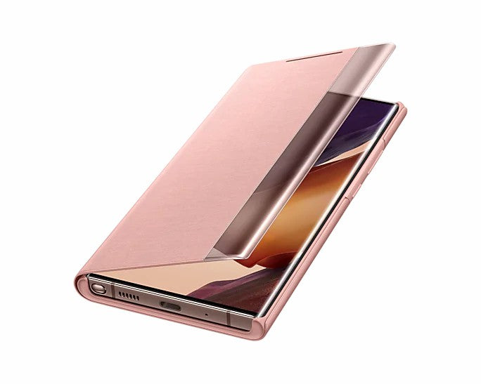 Buy Samsung Galaxy Note20 Ultra Clear View Cover - Bronze from Vmart in Pakistan
