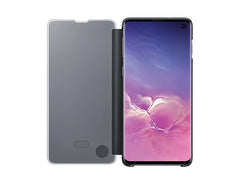 Buy Samsung Galaxy S10 Clear View Cover- Black from Vmart in Pakistan