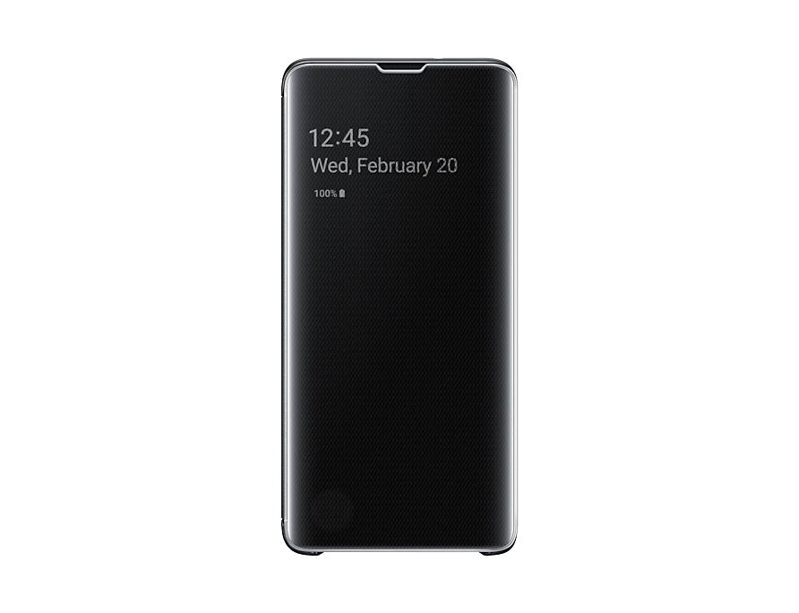 Buy Samsung Galaxy S10 Clear View Cover- Black from Vmart in Pakistan