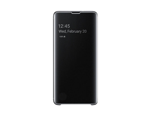 Buy Samsung Galaxy S10 Clear View Cover- Black from Vmart in Pakistan
