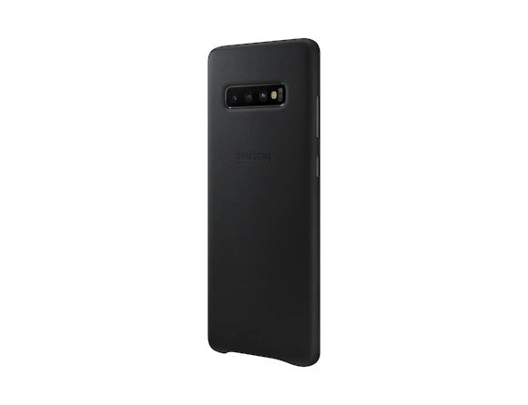 Buy Samsung Galaxy S10+ Leather Cover- Black from Vmart in Pakistan