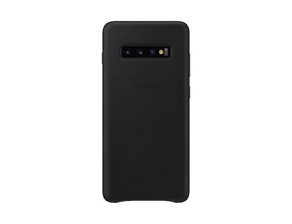 Buy Samsung Galaxy S10+ Leather Cover- Black from Vmart in Pakistan