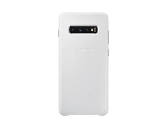 Buy Samsung Galaxy S10+ Leather Cover- White from Vmart in Pakistan